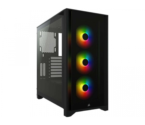 Corsair iCUE 4000X RGB Czarna - 591823 - zdjęcie